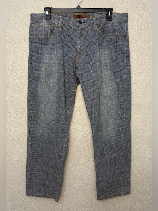Agave Other - Agave Denimsmith | Rocker in Indigo Glen Plaid (Style 11-8041) Y2K | 40x31